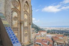 Top view of Cefalu, Cefalu, Sicily, Italy, Europe-Marco Simoni-Photographic Print
