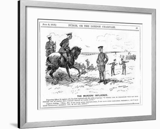 Marconi Shares Scandal, 1913-Leonard Raven-hill-Framed Giclee Print