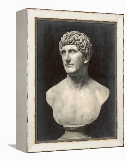 Marcus Antonius (Mark Anthony) Roman Statesman and Triumvir: Portrait Bust-null-Framed Premier Image Canvas