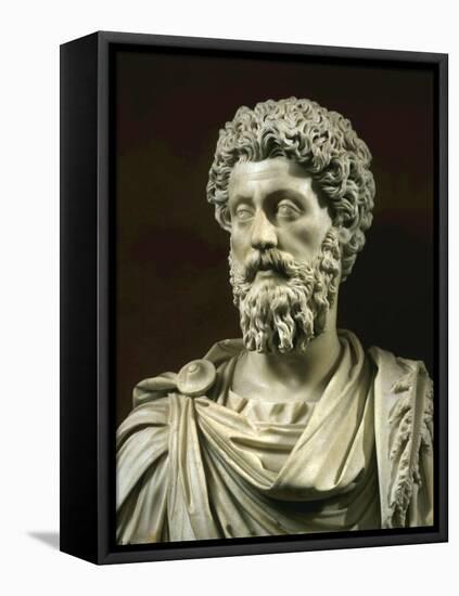 Marcus Aurelius, 121-180, Roman Emperor-null-Framed Premier Image Canvas