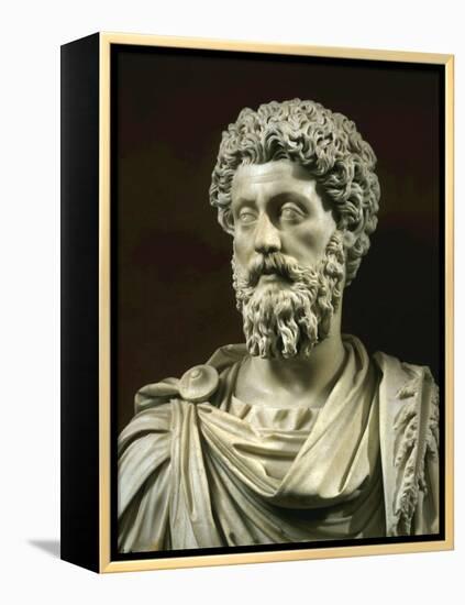 Marcus Aurelius, 121-180, Roman Emperor-null-Framed Premier Image Canvas