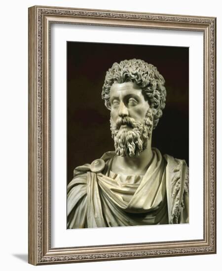 Marcus Aurelius, 121-180, Roman Emperor-null-Framed Photographic Print