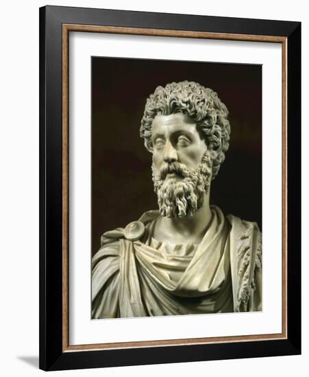 Marcus Aurelius, 121-180, Roman Emperor-null-Framed Photographic Print