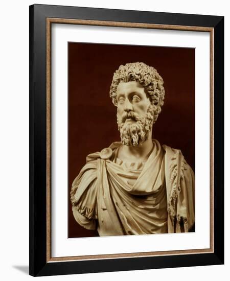 Marcus Aurelius, 121-180 Roman Emperor-null-Framed Photographic Print