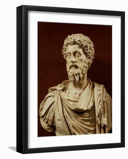 Marcus Aurelius, 121-180 Roman Emperor-null-Framed Photographic Print