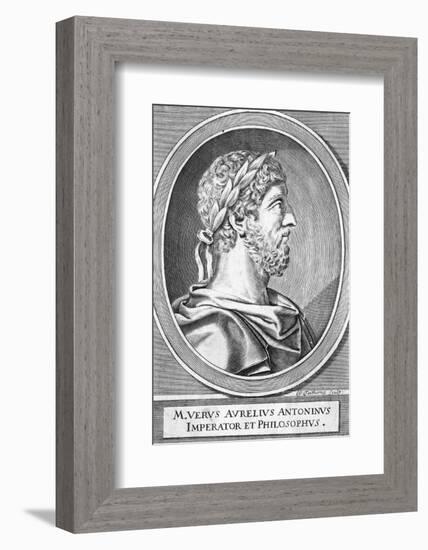 Marcus Aurelius-W Faithorne-Framed Photographic Print