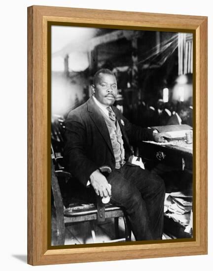 Marcus Garvey, 1887-1940-null-Framed Stretched Canvas