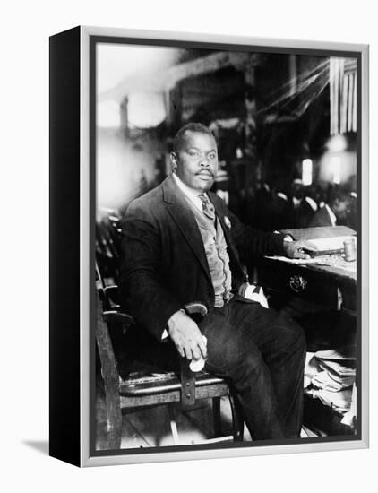 Marcus Garvey, 1887-1940-null-Framed Stretched Canvas