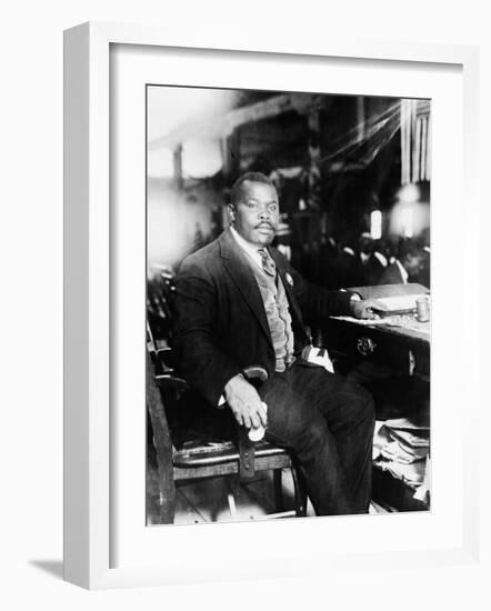 Marcus Garvey, 1887-1940-null-Framed Photo