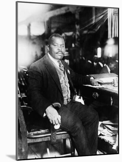 Marcus Garvey, 1887-1940-null-Mounted Photo