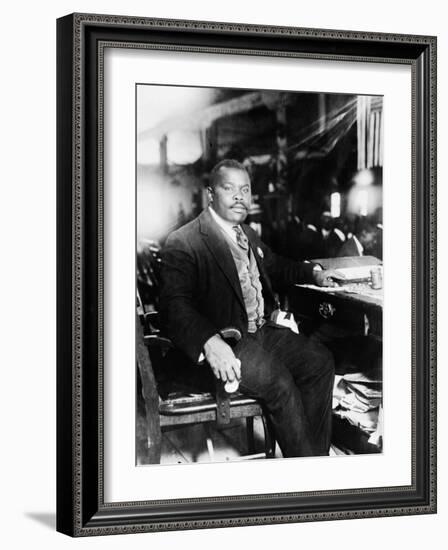 Marcus Garvey, 1887-1940-null-Framed Photo