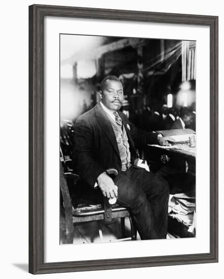 Marcus Garvey, 1887-1940-null-Framed Photo