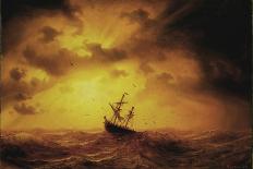 Storm Pa Havet-Marcus Larson-Framed Giclee Print