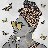 Leopard And Butterfly Fashion-Marcus Prime-Art Print
