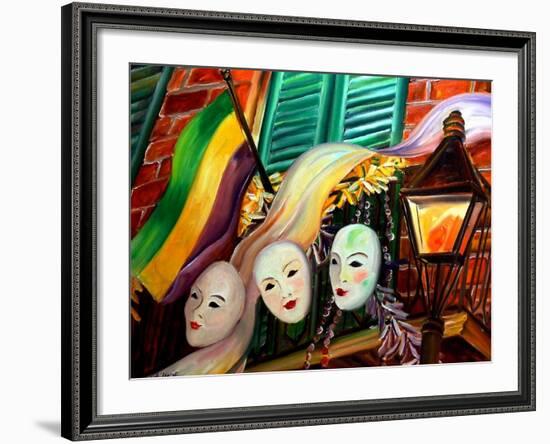 Mardi Gras Balcony-Diane Millsap-Framed Art Print