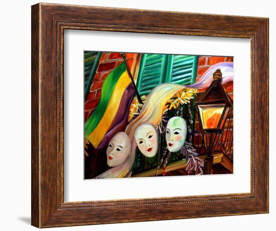 Mardi Gras Balcony-Diane Millsap-Framed Art Print