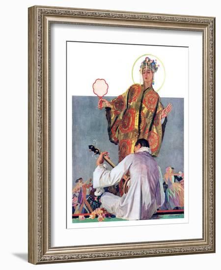 "Mardi Gras Ball,"February 6, 1932-John E. Sheridan-Framed Giclee Print