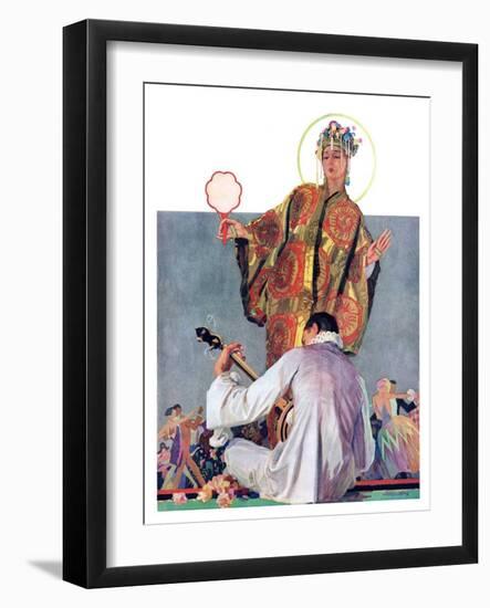 "Mardi Gras Ball,"February 6, 1932-John E. Sheridan-Framed Giclee Print