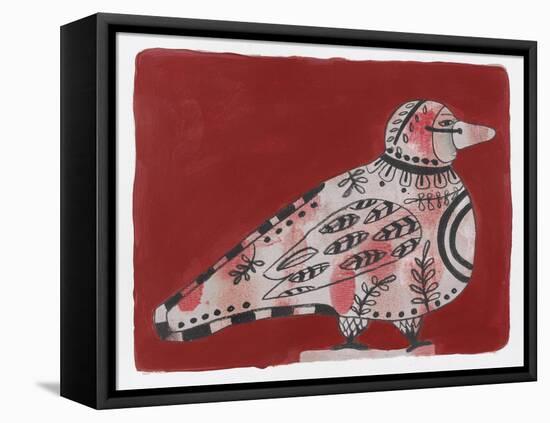 Mardi Gras Bird 19-Maria Pietri Lalor-Framed Premier Image Canvas