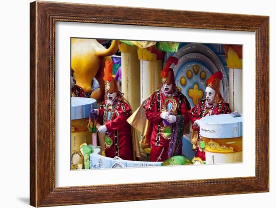 Mardi Gras Characters-Carol Highsmith-Framed Art Print