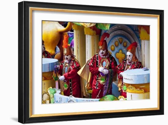 Mardi Gras Characters-Carol Highsmith-Framed Art Print