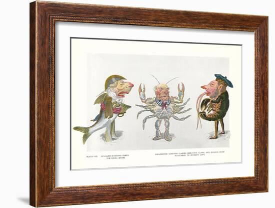 Mardi Gras Costumes-null-Framed Premium Giclee Print