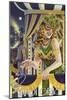 Mardi Gras Girl-Lantern Press-Mounted Art Print