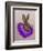 Mardi Gras Hare-Fab Funky-Framed Art Print