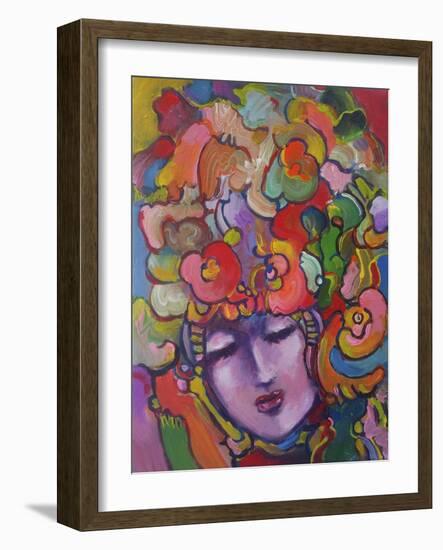 Mardi Gras Lady 615 4-Howie Green-Framed Giclee Print