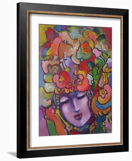 Mardi Gras Lady 615 4-Howie Green-Framed Giclee Print