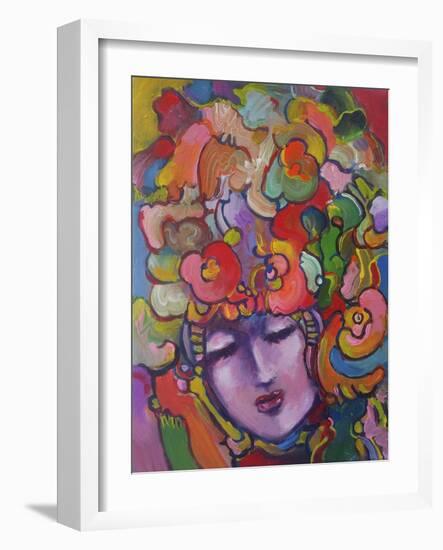 Mardi Gras Lady 615 4-Howie Green-Framed Giclee Print