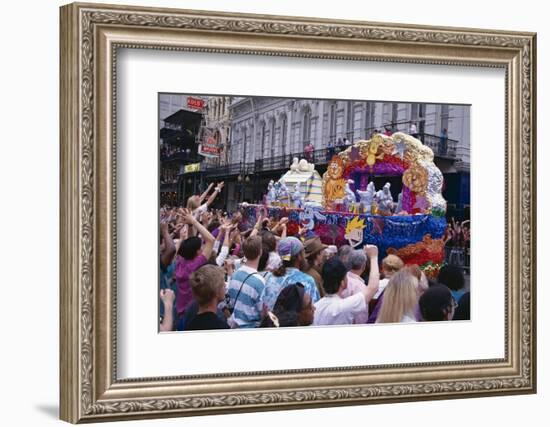 Mardi Gras, New Orleans, Louisiana, USA-Charles Bowman-Framed Photographic Print