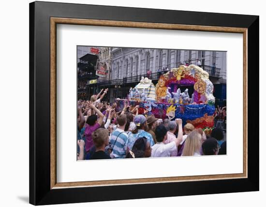 Mardi Gras, New Orleans, Louisiana, USA-Charles Bowman-Framed Photographic Print