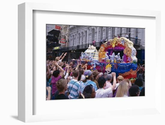 Mardi Gras, New Orleans, Louisiana, USA-Charles Bowman-Framed Photographic Print