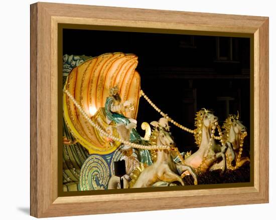 Mardi Gras Prade Float Rex in Troika-Carol Highsmith-Framed Stretched Canvas