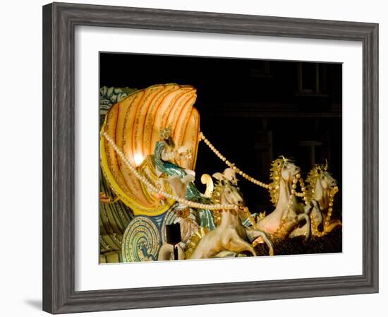 Mardi Gras Prade Float Rex in Troika-Carol Highsmith-Framed Photo