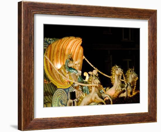 Mardi Gras Prade Float Rex in Troika-Carol Highsmith-Framed Photo