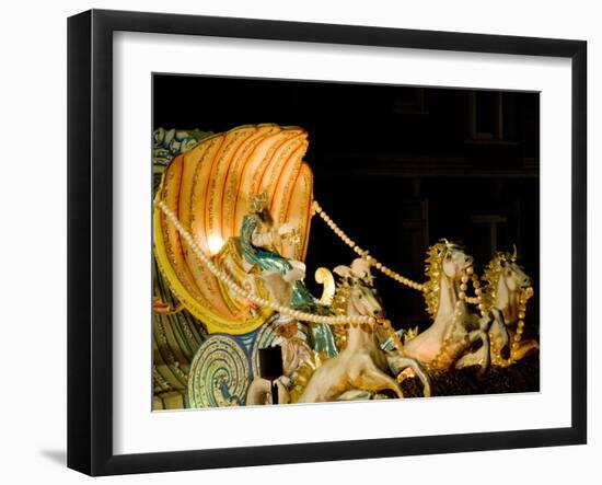 Mardi Gras Prade Float Rex in Troika-Carol Highsmith-Framed Photo