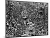 Mardi Gras Revelers Gather at St. Charles Street-null-Mounted Photographic Print