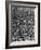 Mardi Gras Revelers Gather at St. Charles Street-null-Framed Photographic Print