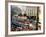 Mardi Gras Revellers Greet a Float from the Zulu Parade-null-Framed Photographic Print