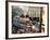 Mardi Gras Revellers Greet a Float from the Zulu Parade-null-Framed Photographic Print