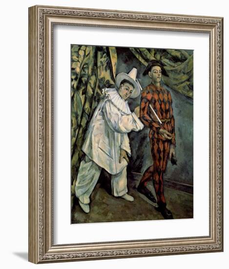 Mardi Gras-Paul Cézanne-Framed Art Print