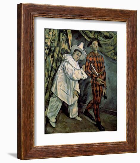 Mardi Gras-Paul Cézanne-Framed Art Print