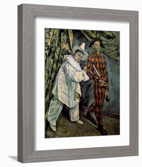 Mardi Gras-Paul Cézanne-Framed Art Print