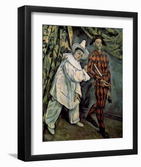 Mardi Gras-Paul Cézanne-Framed Art Print