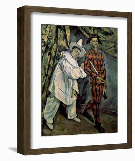 Mardi Gras-Paul Cézanne-Framed Art Print