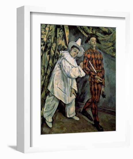 Mardi Gras-Paul Cézanne-Framed Art Print