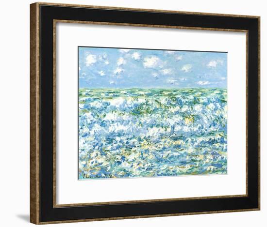 Mare Agitato-Claude Monet-Framed Art Print