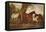Mare and Foals-George Stubbs-Framed Premier Image Canvas